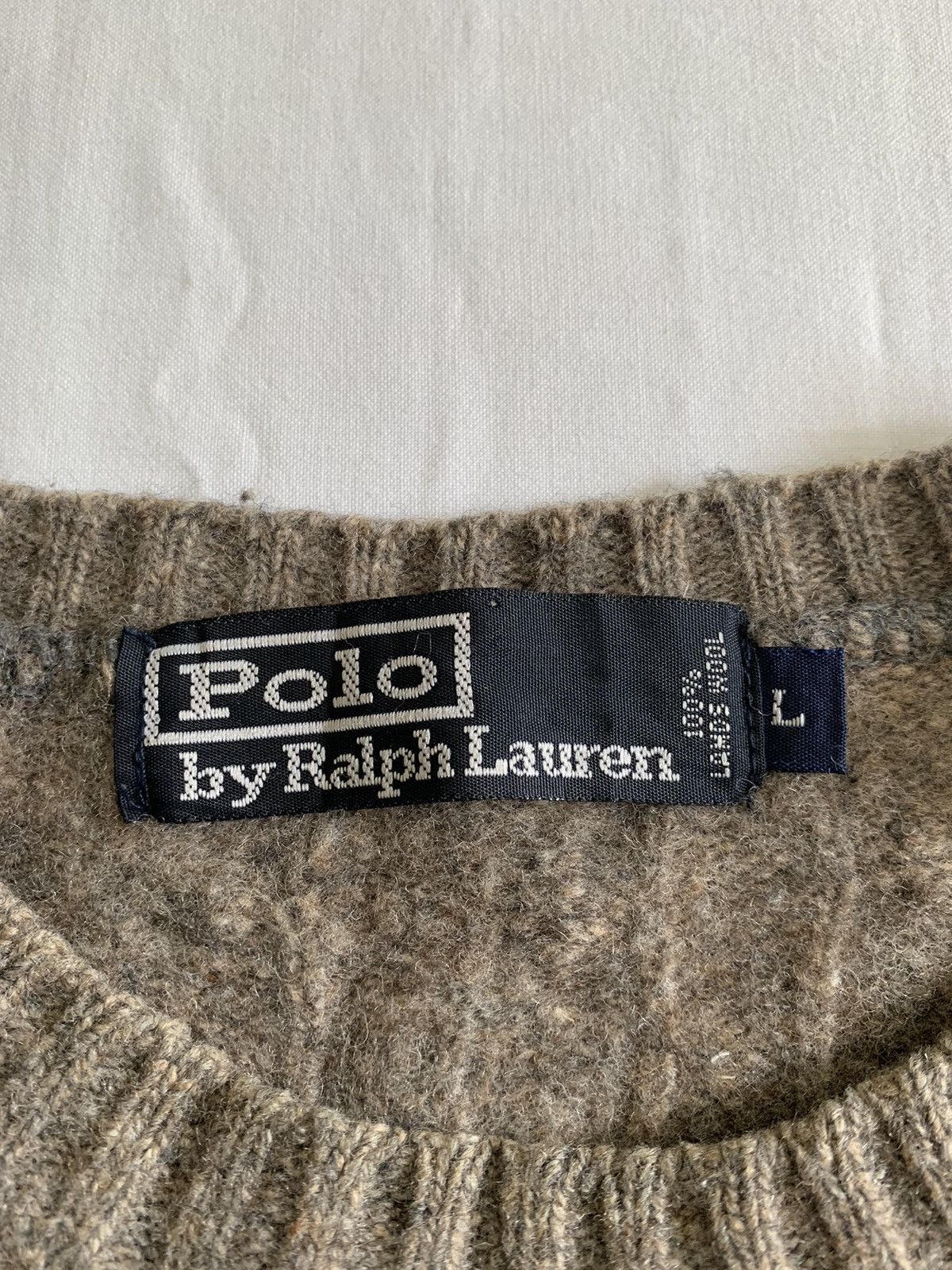 Polo Ralph Lauren POLO BY RALPH LAUREN LAMBS WOOL SWEATSHIRT Size US M / EU 48-50 / 2 - 7 Thumbnail
