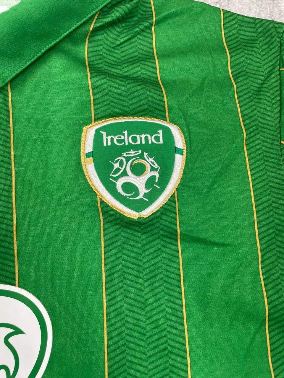 Umbro Umbro Ireland Men Home Football2011/12 Green Jersey Size US XL / EU 56 / 4 - 3 Thumbnail