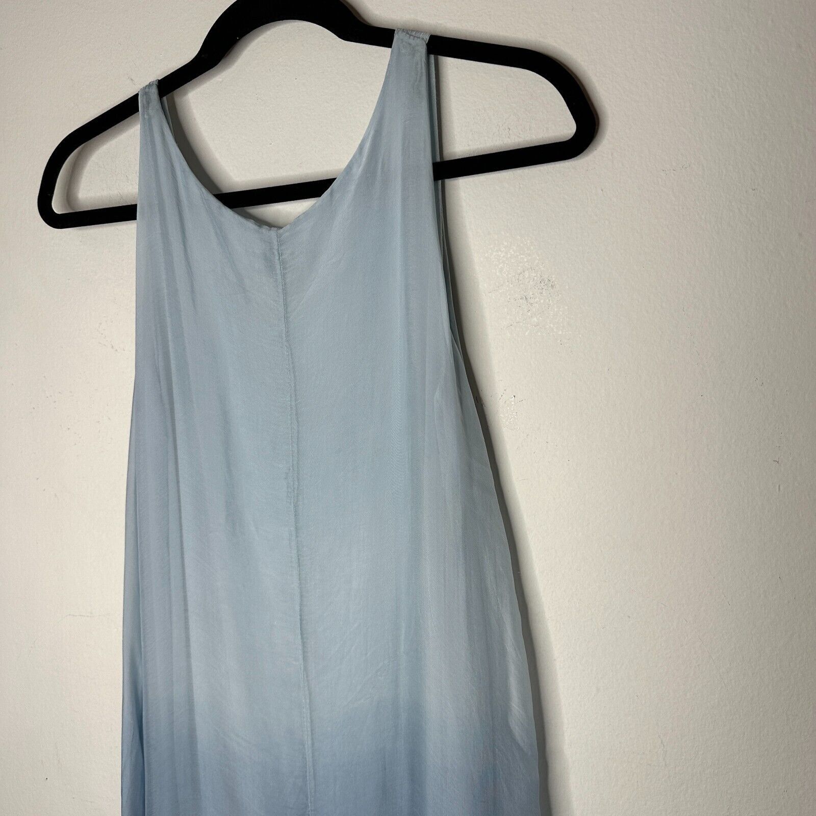 Kate by Laltramoda Blue Ombre Tank Sleeveless Midi Dress