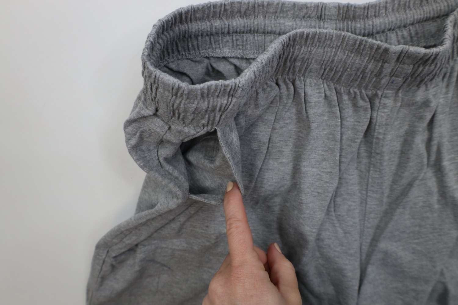 Vintage Vintage 90s Streetwear Above Knee Shorts Heather Gray Size US 36 / EU 52 - 6 Thumbnail