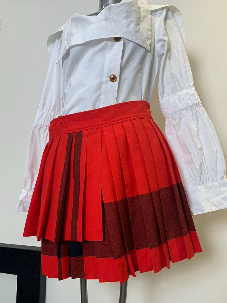 Y's Y's One-piece bandage pleated skirt Size 25" / US 0 / IT 36 - 3 Thumbnail