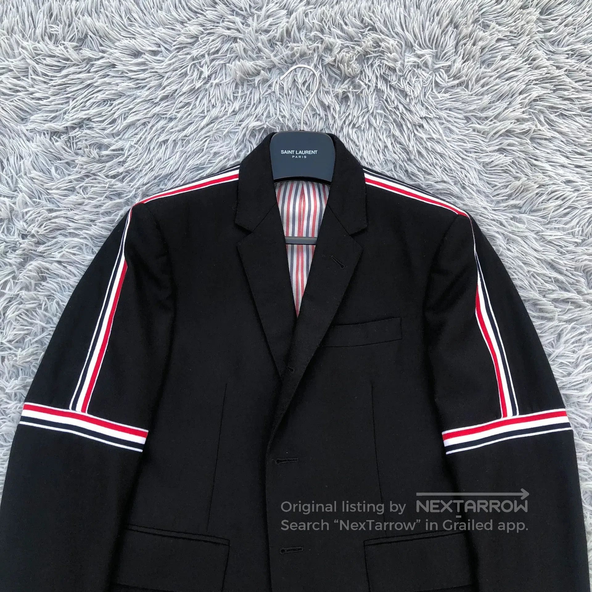 Thom Browne Thom Browne Sleeve Label Ribbon Blazer. Size US M / EU 48-50 / 2 - 4 Thumbnail