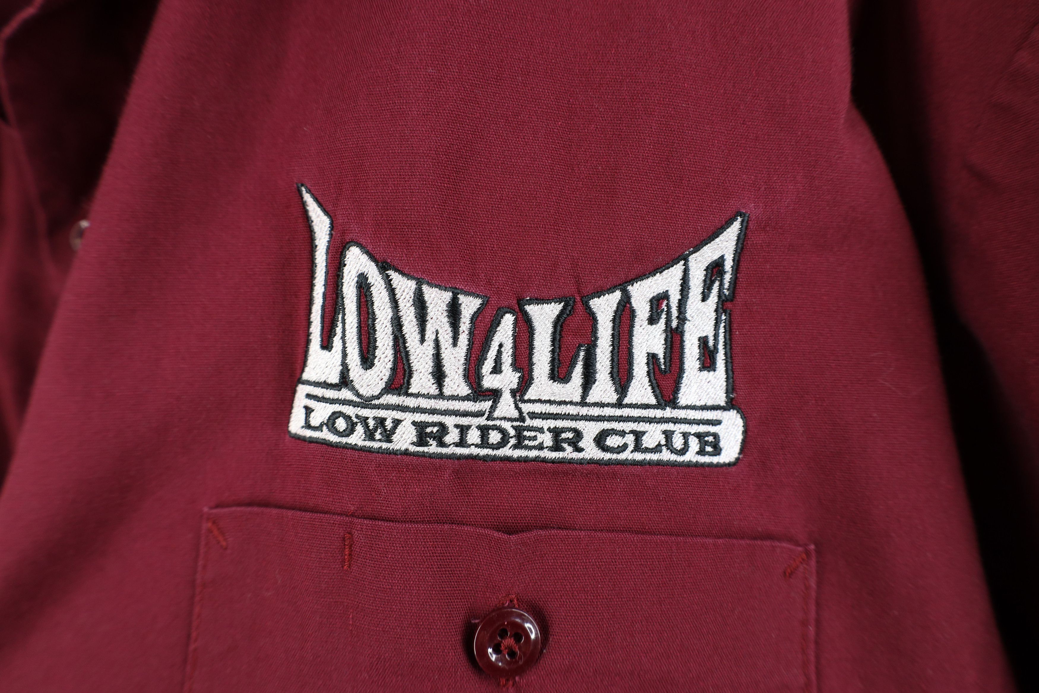Vintage Vintage 90s Streetwear Life Low Rider Club Button Shirt USA Size US XXL / EU 58 / 5 - 4 Thumbnail