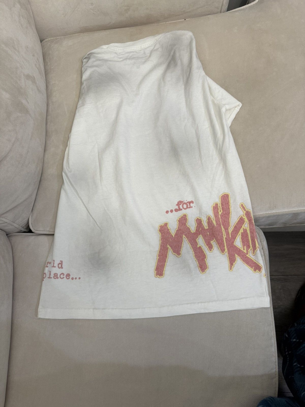 Travis Scott × WWE CJ X WWE MANKIND TEE Size US M / EU 48-50 / 2 - 3 Thumbnail