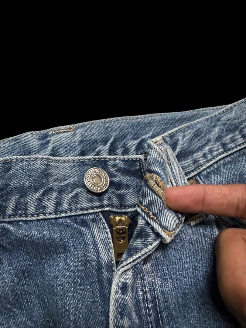 Edwin BAGGY Edwin Us Classic Thrashed Mudwash distressed Wide Jean Size US 29 - 10 Thumbnail