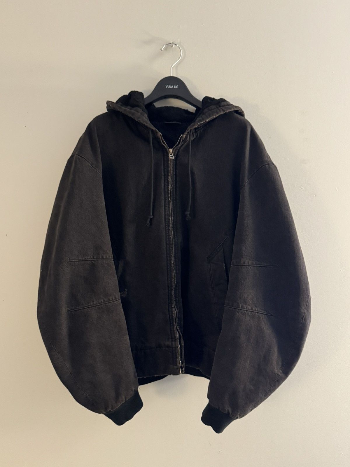 Vuja De Vuja De Lennon Hooded Denim Jacket | Grailed