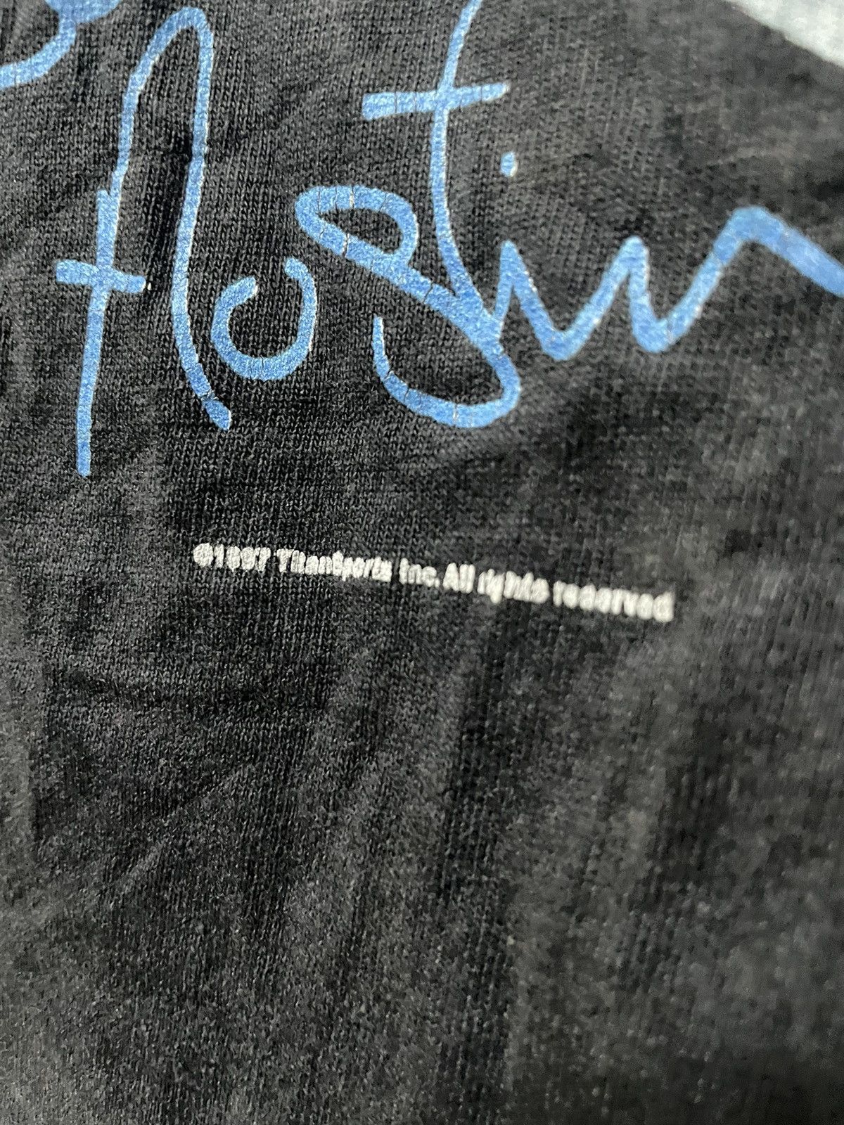 Vintage Vintage 1997 Stone Cold Steve Austin Other Side Jackaas Tee Size US L / EU 52-54 / 3 - 18 Thumbnail