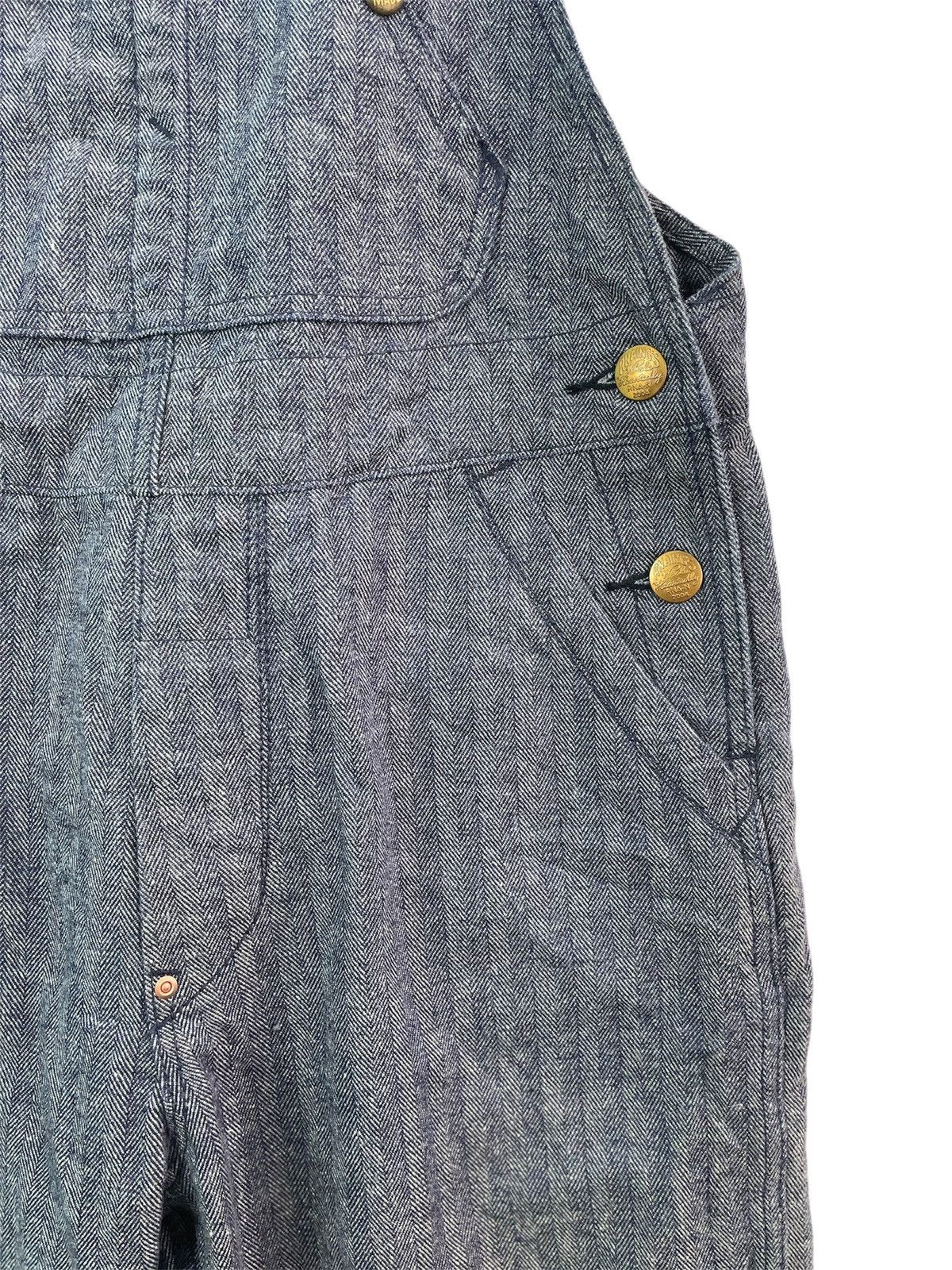 Japanese Brand Vtg 90s RNA japan hbt denim union made overall Size US 32 / EU 48 - 2 Thumbnail