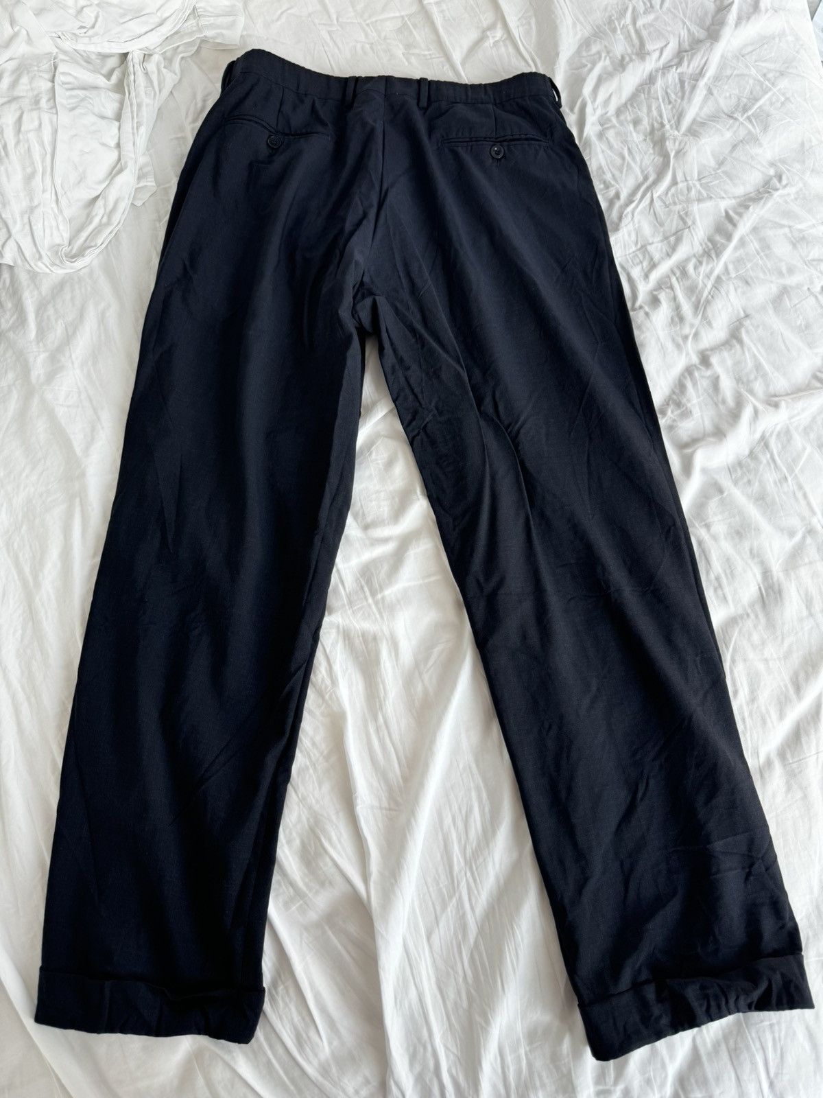 Hermes Hermes grey charcoal wool pants Size 54R - 4 Thumbnail