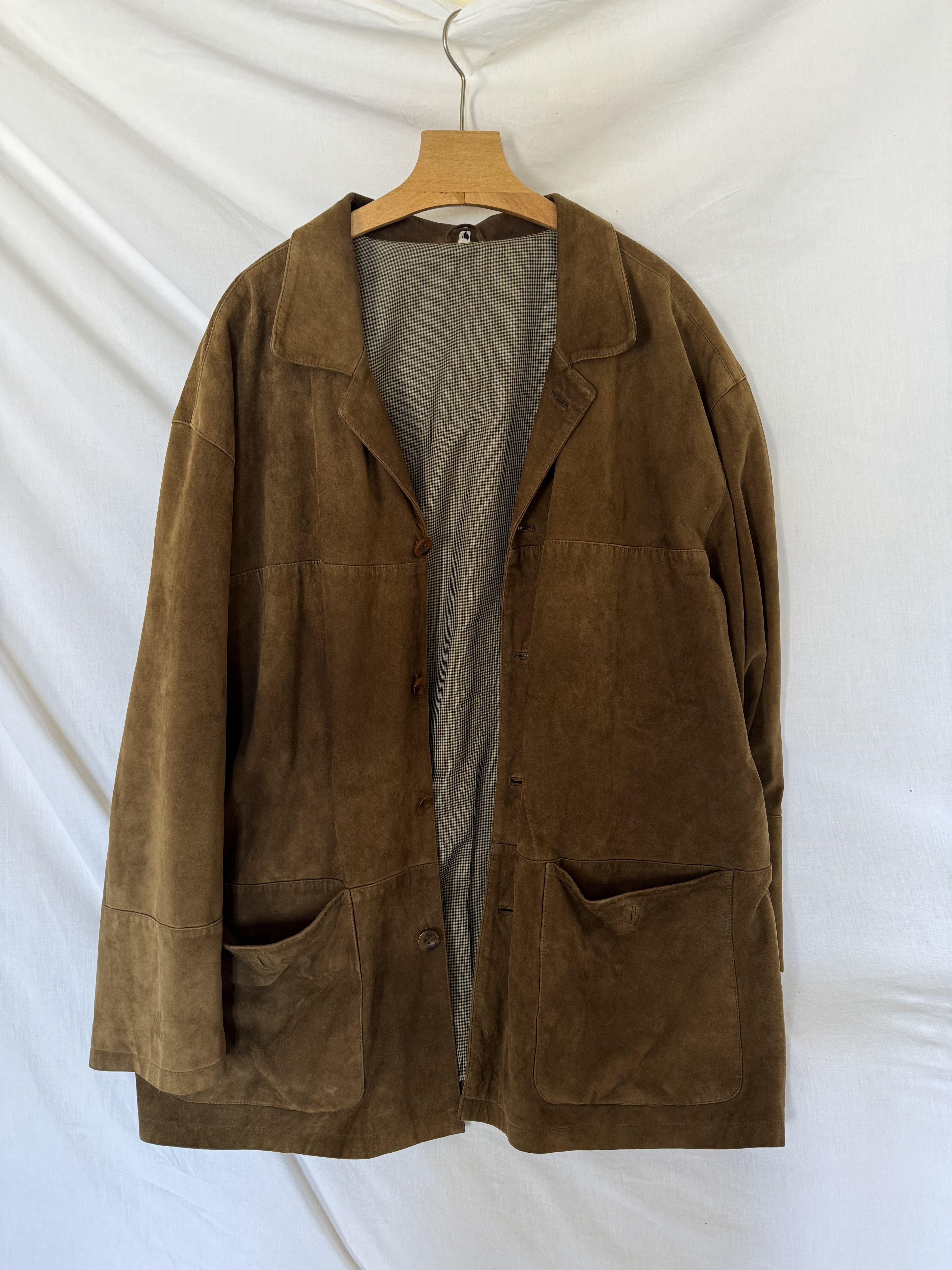 Vintage Vintage Long Suede Coat Size US L / EU 52-54 / 3 - 6 Thumbnail