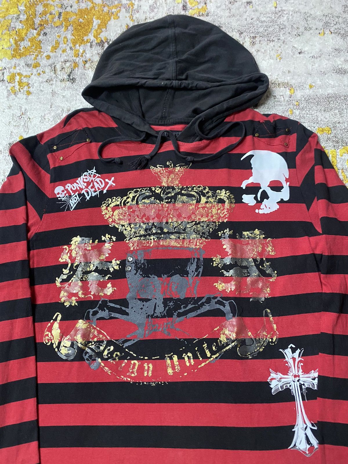If Six Was Nine Japanes Design united Punk Gothic Style Size US M / EU 48-50 / 2 - 2 Thumbnail