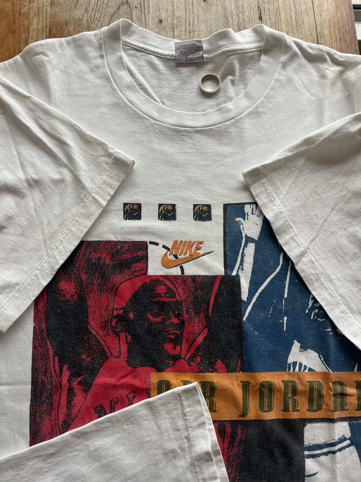 Jordan Brand Vintage NIKE AIR JORDAN 90’s Tshirt Size US XL / EU 56 / 4 - 7 Thumbnail