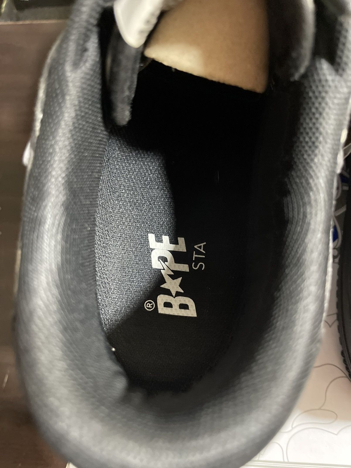 Bape × Comme des Garcons Bapesta Low Comme Des Garcons Size US 11 / EU 44 - 14 Thumbnail