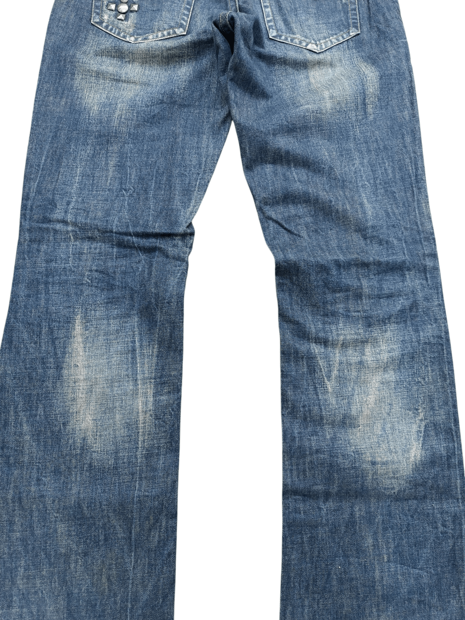 Japanese Brand FLARED💥JAPANESE BRAND LAV CLAW MARK STUD DENIM Size US 32 / EU 48 - 16 Thumbnail