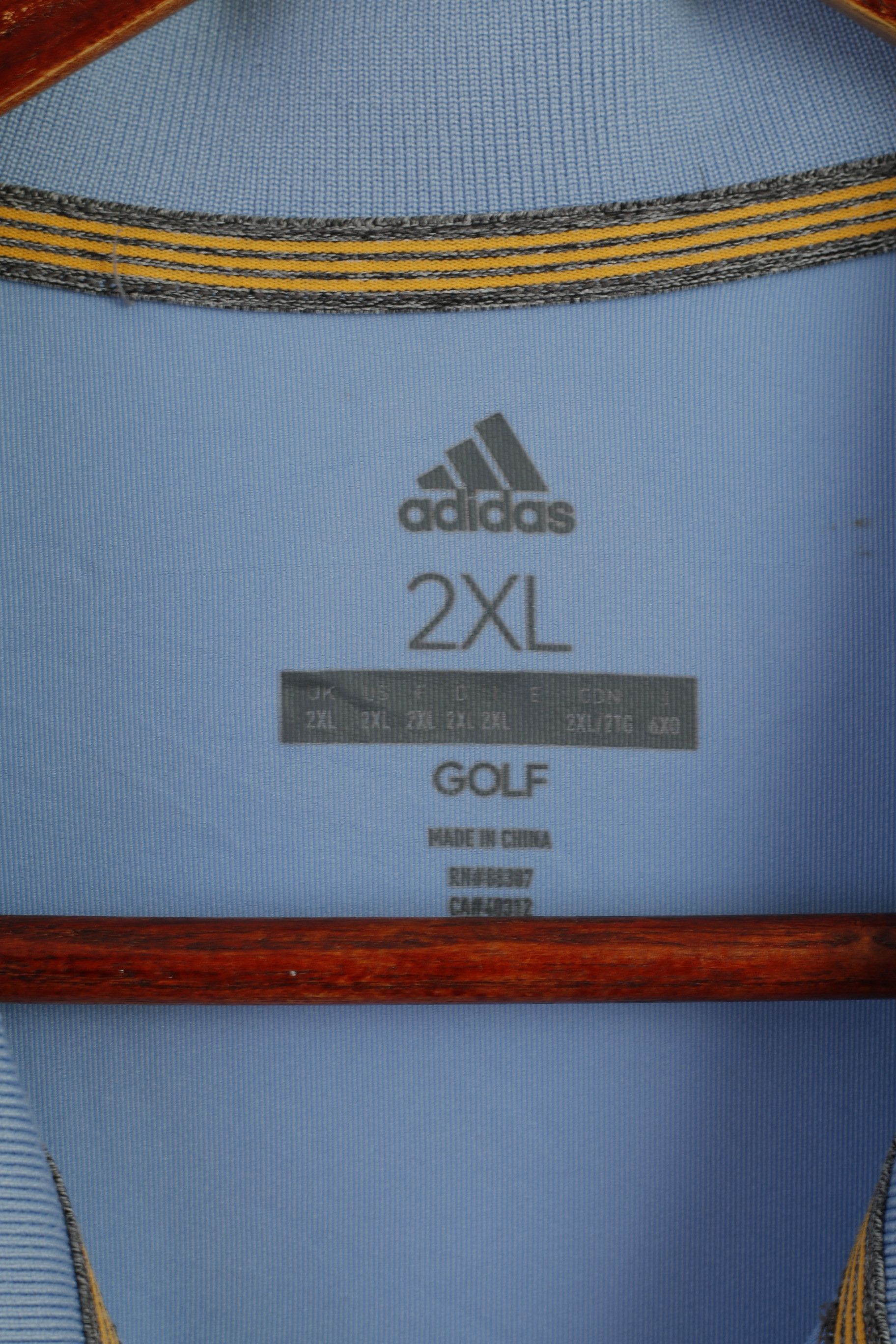 Adidas Adidas Golf Men XXL Polo Shirt Blue Ryder Cup 2018 7980 Size US XXL / EU 58 / 5 - 4 Thumbnail