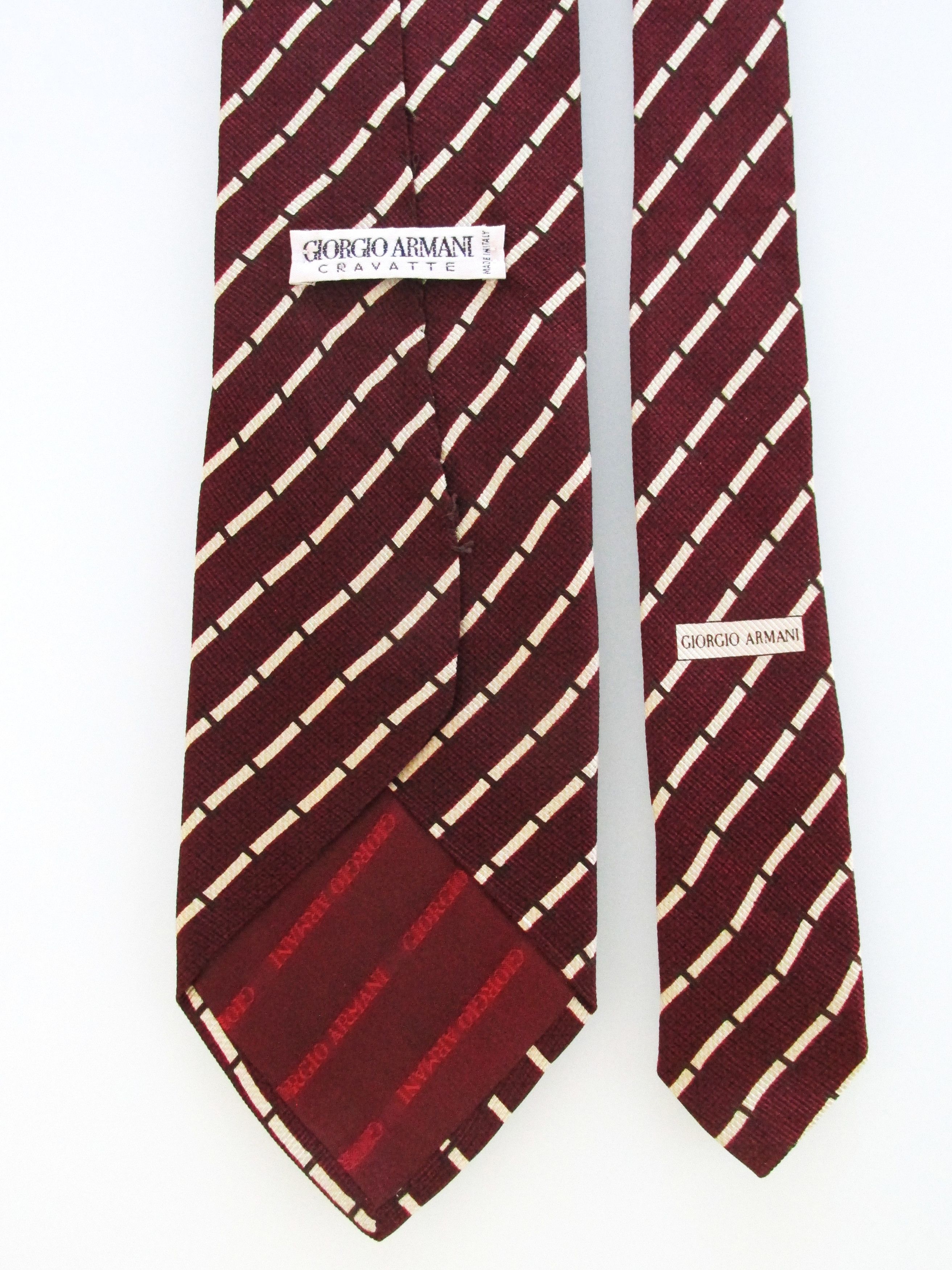 Giorgio Armani Giorgio Armani Men's Silk Tie Size ONE SIZE - 4 Thumbnail
