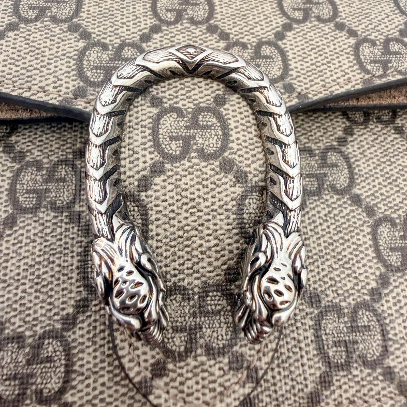 Gucci Gucci Mini Dionysus GG Supreme Chain Bag-2 Size ONE SIZE - 8 Thumbnail