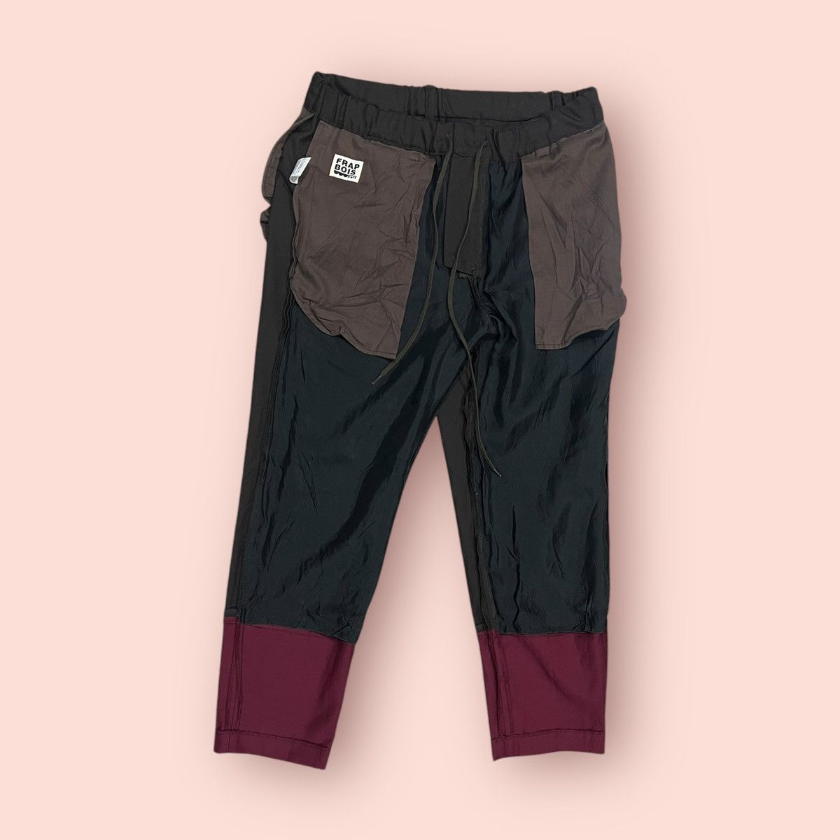 Frapbois × Issey Miyake × Japanese Brand VINTAGE FRAPBOIS HALF JAPAN ANKLE PANTS (1 size) Size 30" / US 8 / IT 44 - 16 Thumbnail