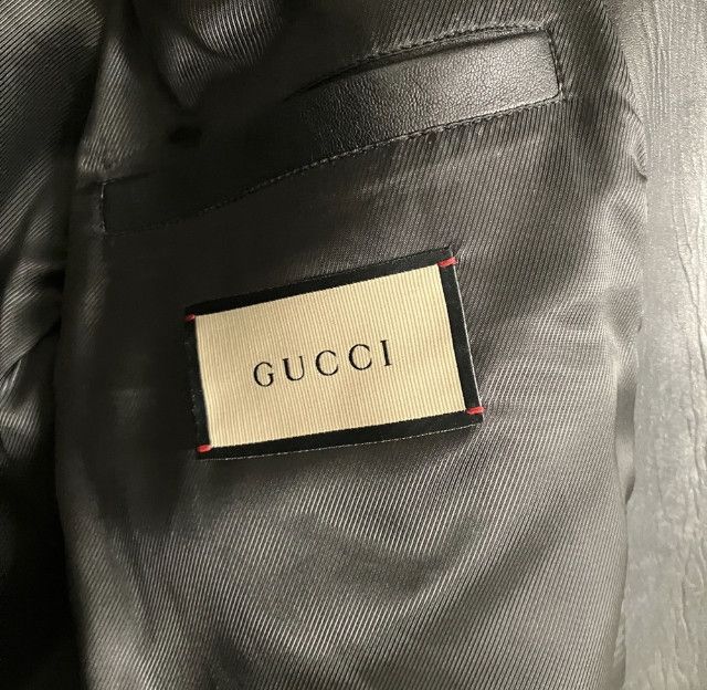 Gucci Gucci Lambskin Bomber Jacket Size US S / EU 44-46 / 1 - 7 Thumbnail