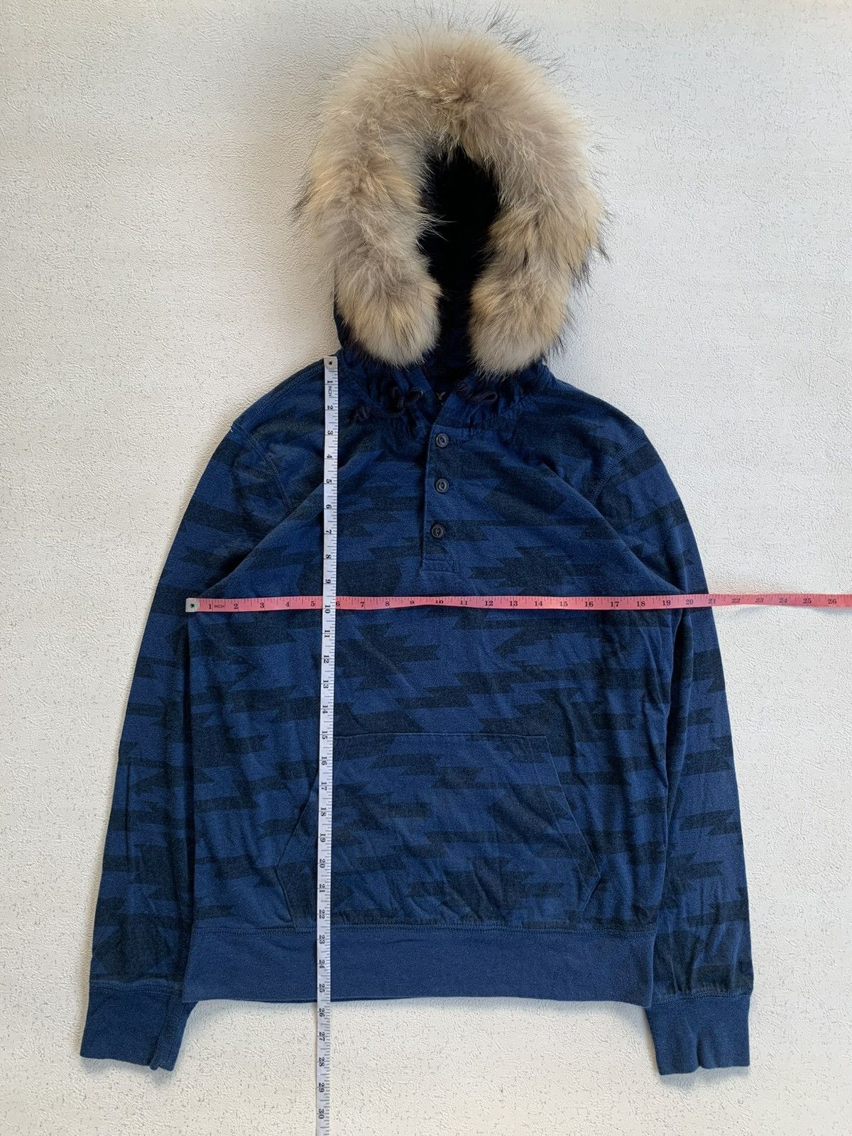 Japanese Brand American Eagle Fur Hoodie Ifsixwasnine lgb style Size US S / EU 44-46 / 1 - 2 Thumbnail