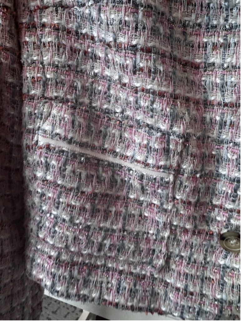 Anthropologie Maeve by Anthropologie Tweed Cropped Blazer - US Size 6 Size M / US 6-8 / IT 42-44 - 6 Thumbnail