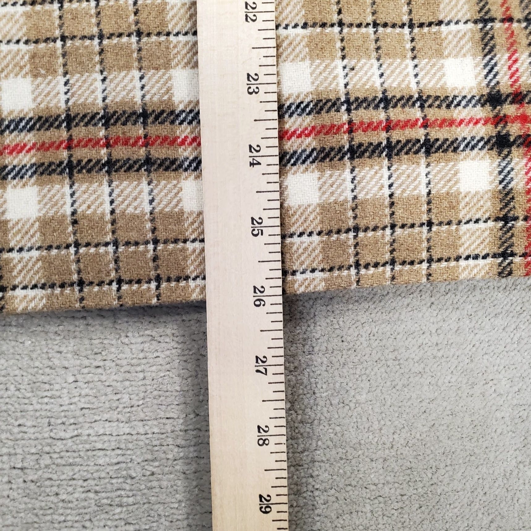 Pendleton Pendleton Jacket Shacket Womens Large Beige Wool Lined Plaid Coat Made In USA Size L / US 10 / IT 46 - 6 Thumbnail