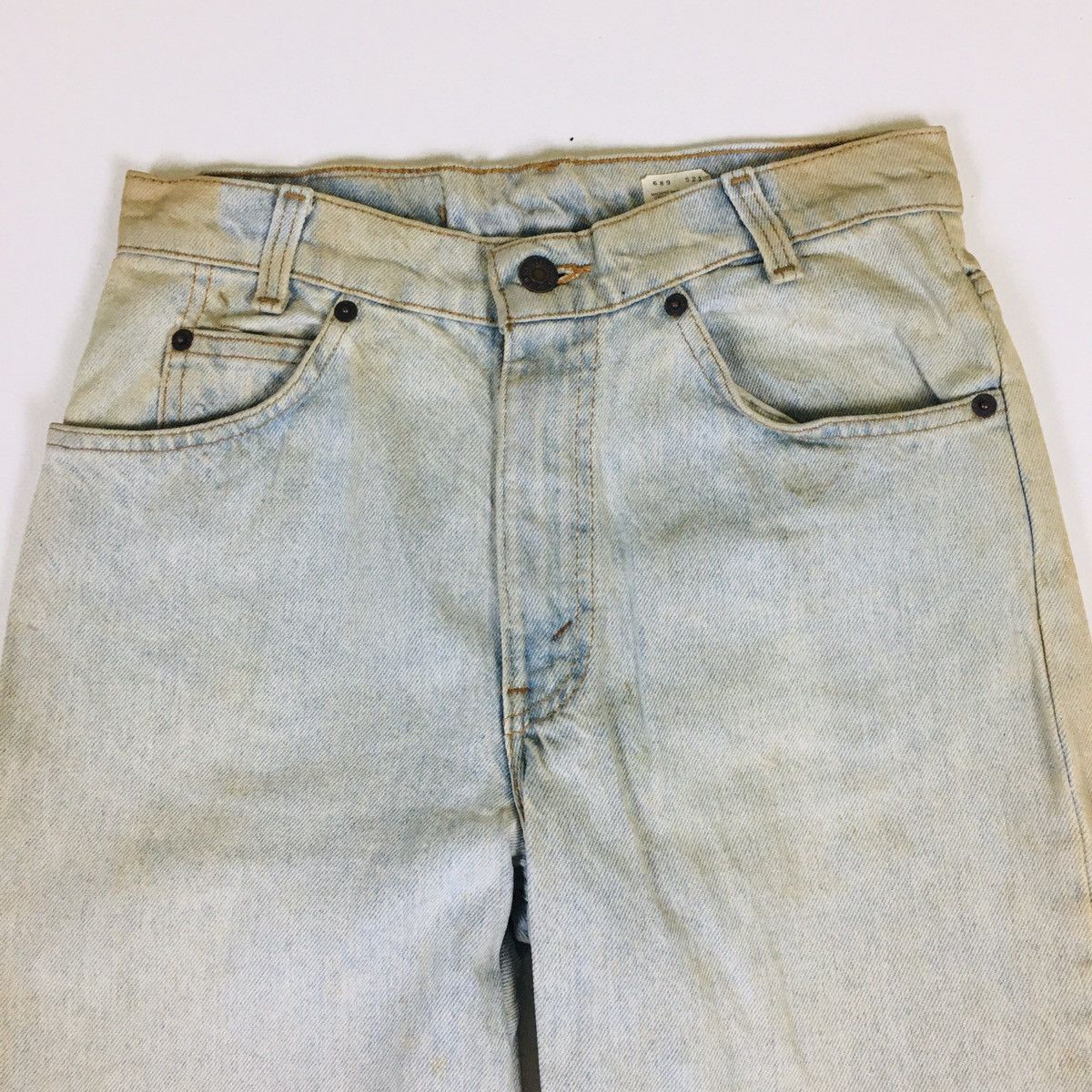 Levi's Vtg 90s Levi’s 550 Orange Tab Relaxed Fit Student Size US 29 - 4 Thumbnail