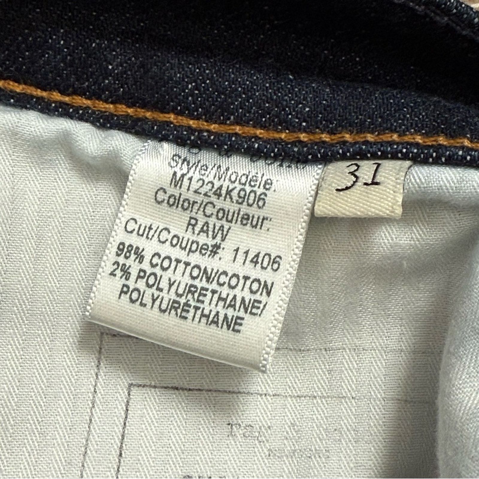 Rag & Bone Rag & Bone Standard Issue Skinny Fit Jeans 31 Size 31" - 8 Thumbnail