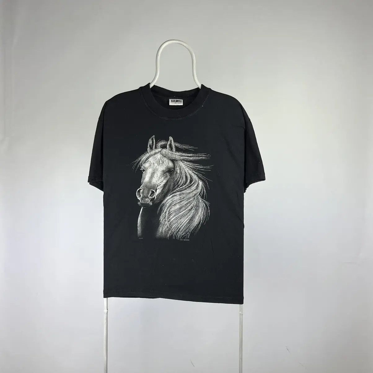 Band Tees Vintage animal zip-it tshirt horse size XLarge Size US XL / EU 56 / 4 - 1 Thumbnail