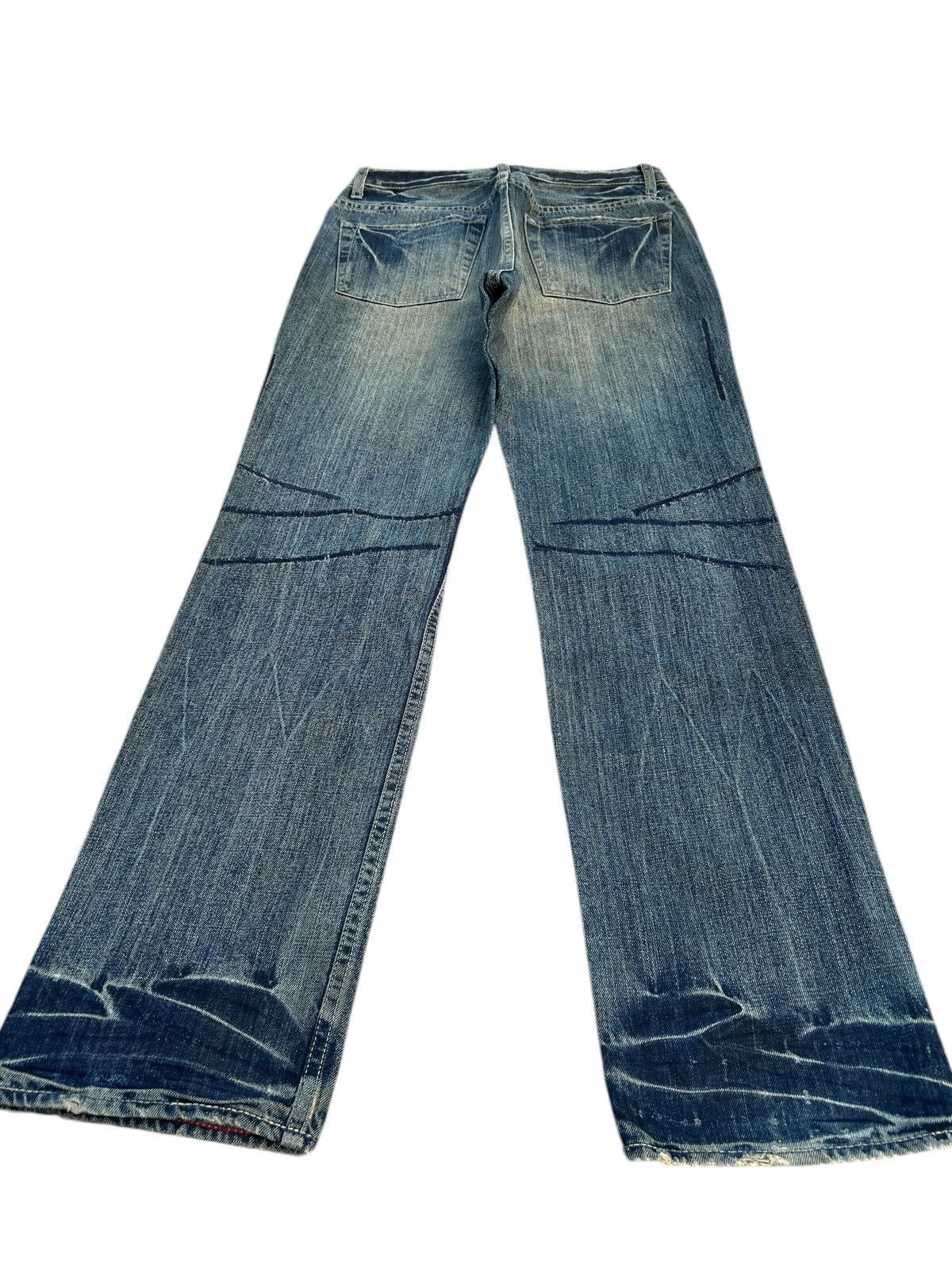 Kapital Vintage Takeo Kikuchi Japanese Distressed Denim Jeans Size US 32 / EU 48 - 6 Thumbnail