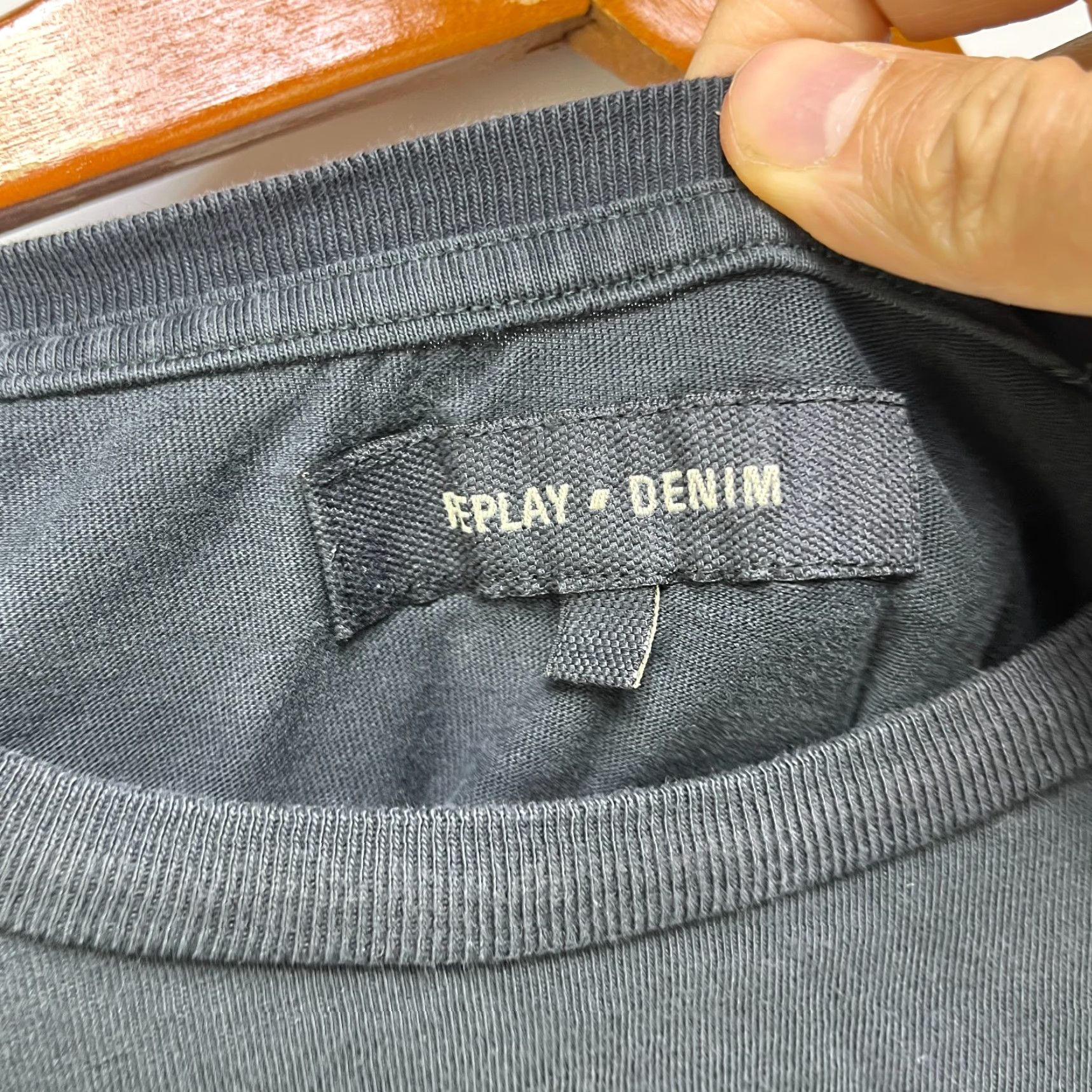 Replay VINTAGE Replay T Shirt XL Men Black Size US XL / EU 56 / 4 - 4 Thumbnail