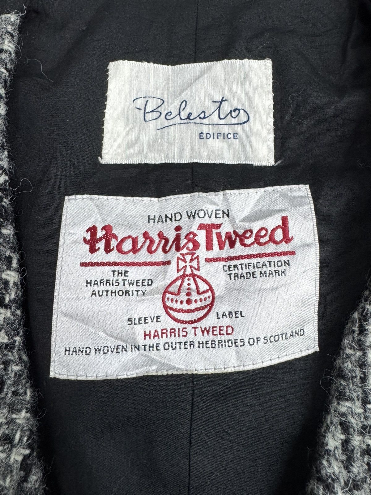 Harris Tweed Belesto for Edifice Harris Tweed wool vest Size US M / EU 48-50 / 2 - 7 Thumbnail