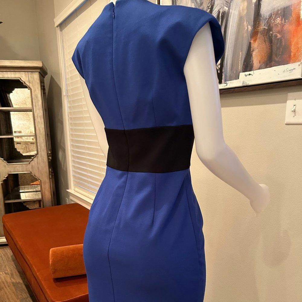 Designer Trina Turk Color Block Sheath Dress Size M / US 6-8 / IT 42-44 - 8 Thumbnail