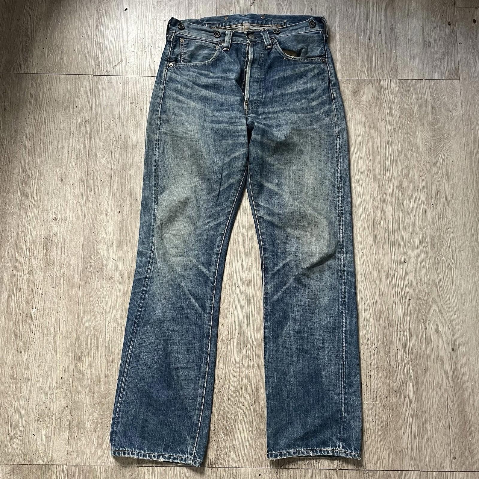 Levi's STUSSY X LVC 1937 501 LEVIS Vintage Clothing Selvedge 31x31 Size US 31 - 2 Thumbnail