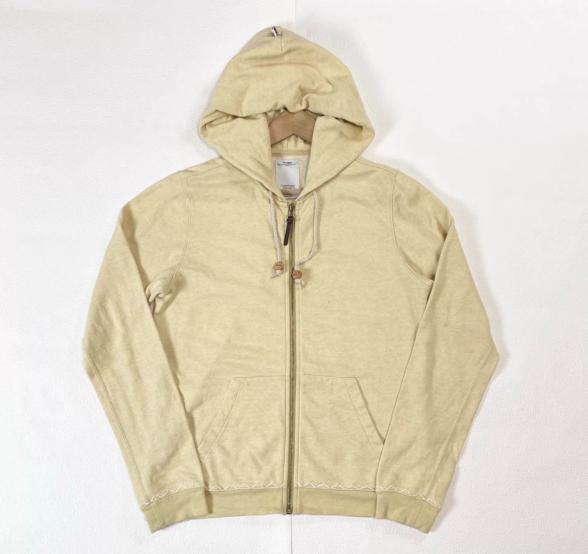 Visvim VISVIM F.Z Zipper Hoodie Peach Bead Logo Rare 95 New Size US S / EU 44-46 / 1 - 1 Thumbnail