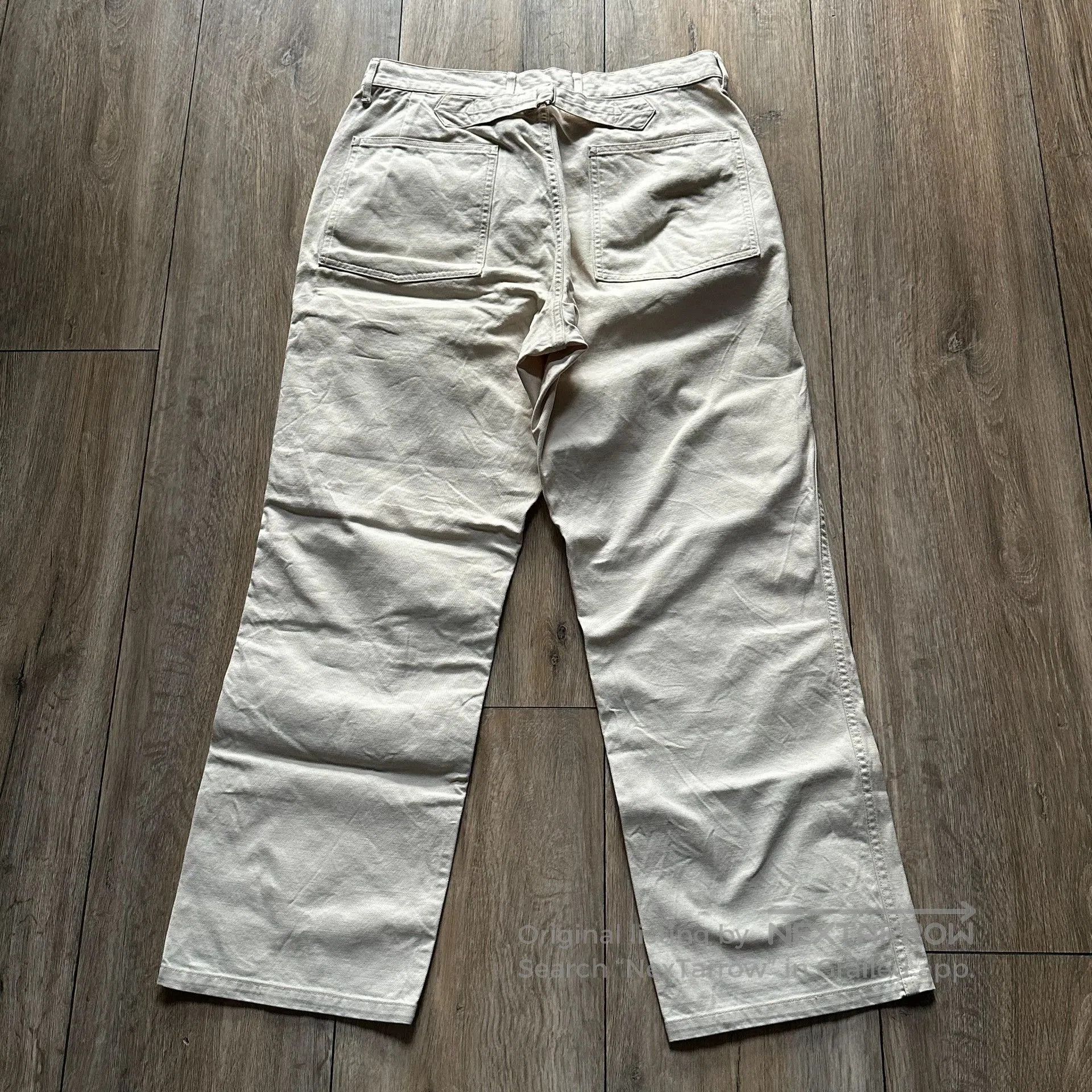 PHIGVEL MAKERS & Co. Phigvel Paris Buckle Trousers. Size US 33 - 4 Thumbnail