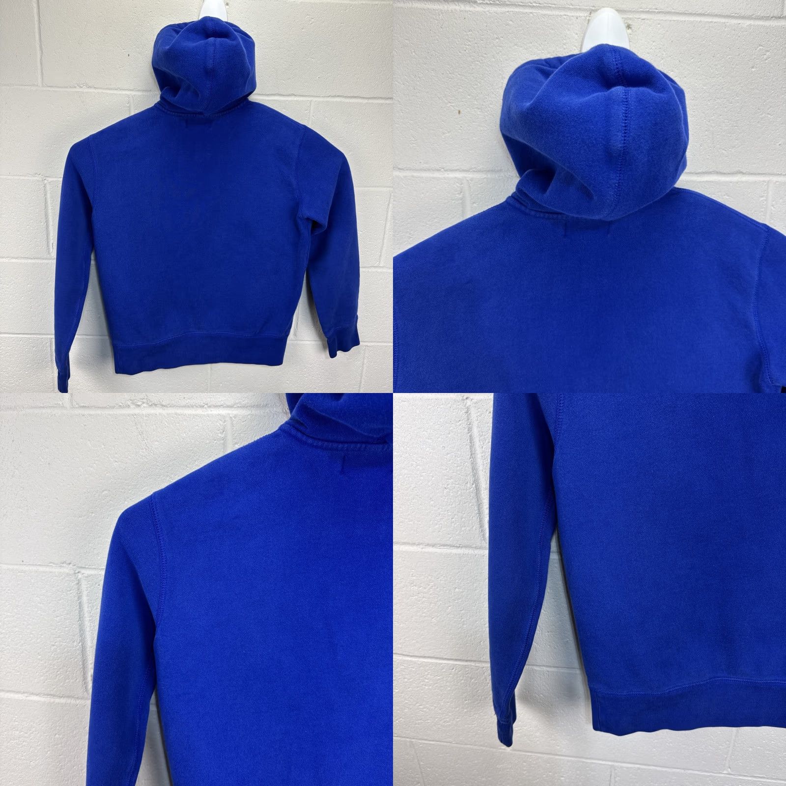 Polo Ralph Lauren Polo Ralph Lauren Hoodie Mens M Blue Pony Henley 2 Button Drawstring Faded Size US M / EU 48-50 / 2 - 9 Thumbnail