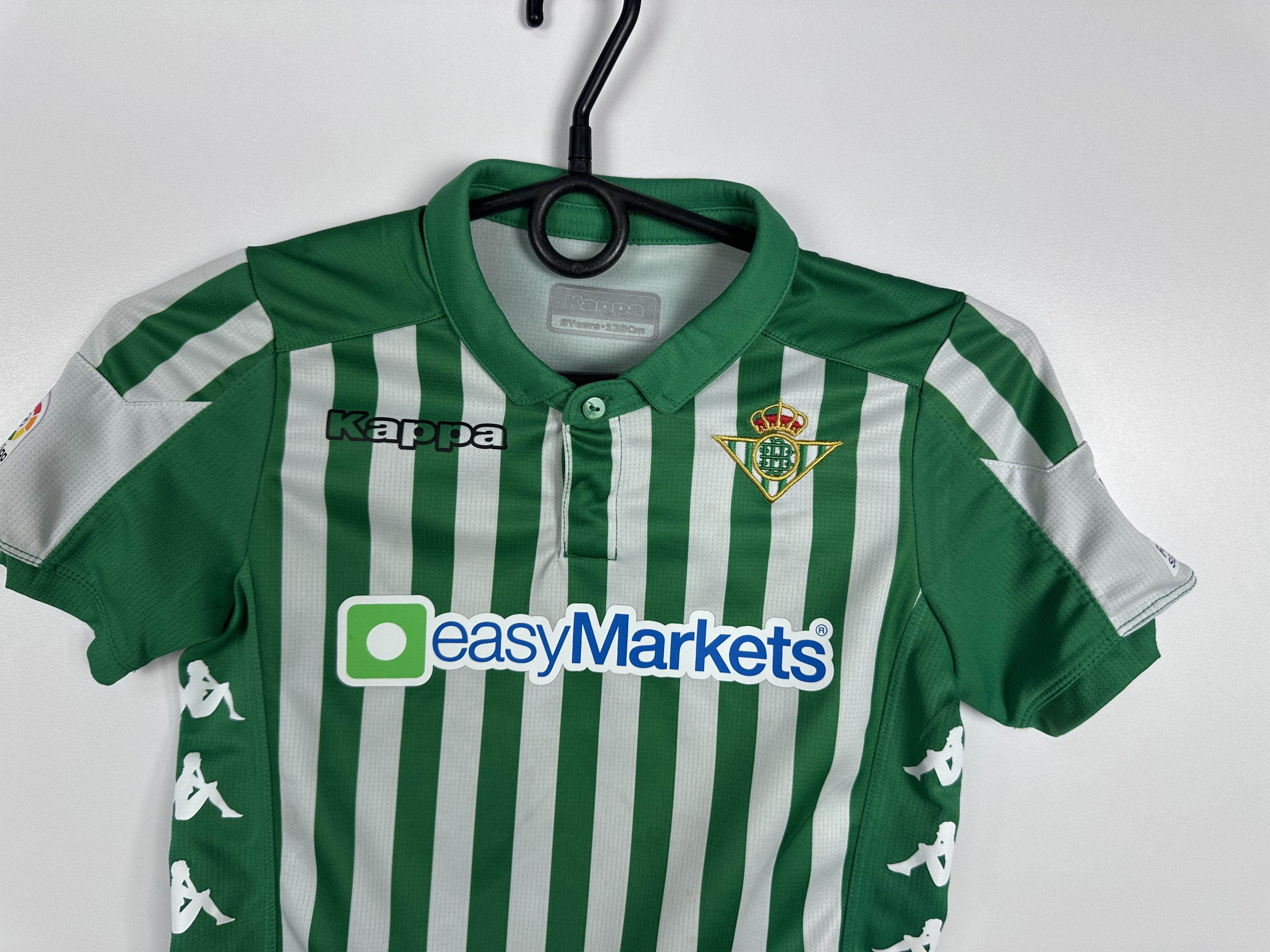 Kappa REAL BETIS 2019 FOOTBALL SHIRT JERSEY KAPPA Youth 128 cm Size US XXS / EU 40 - 4 Thumbnail