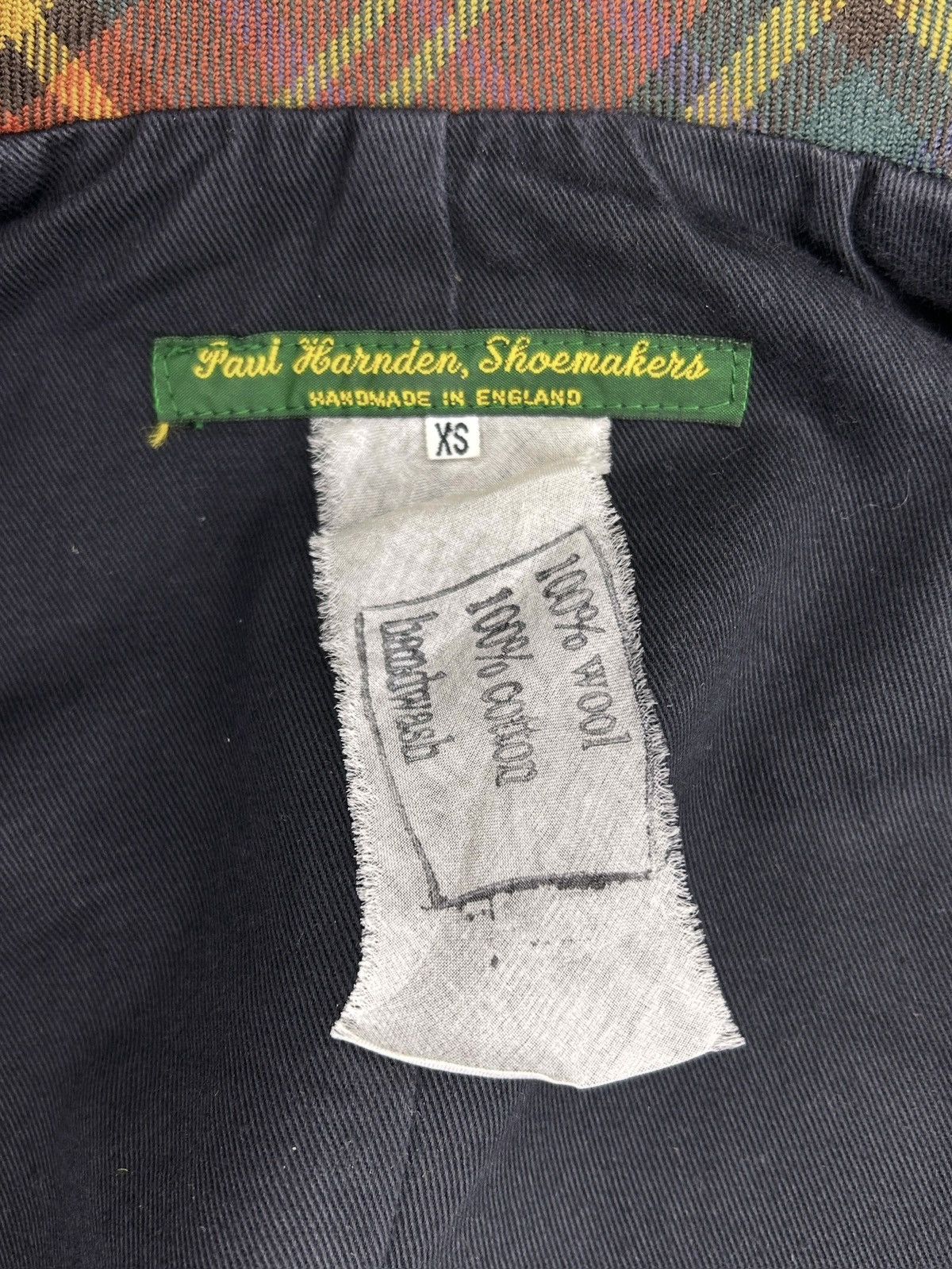 Paul Harnden Shoemakers Wool Tartan Blazer Size XS / US 0-2 / IT 36-38 - 11 Thumbnail