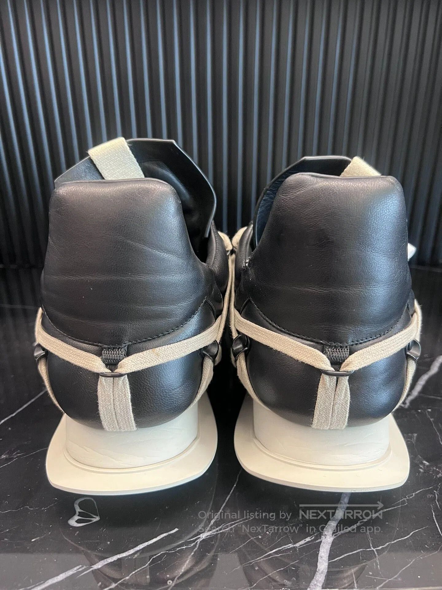 Rick Owens rick owens edgy tie-up sneaker design. Size US 8 / EU 41 - 2 Thumbnail