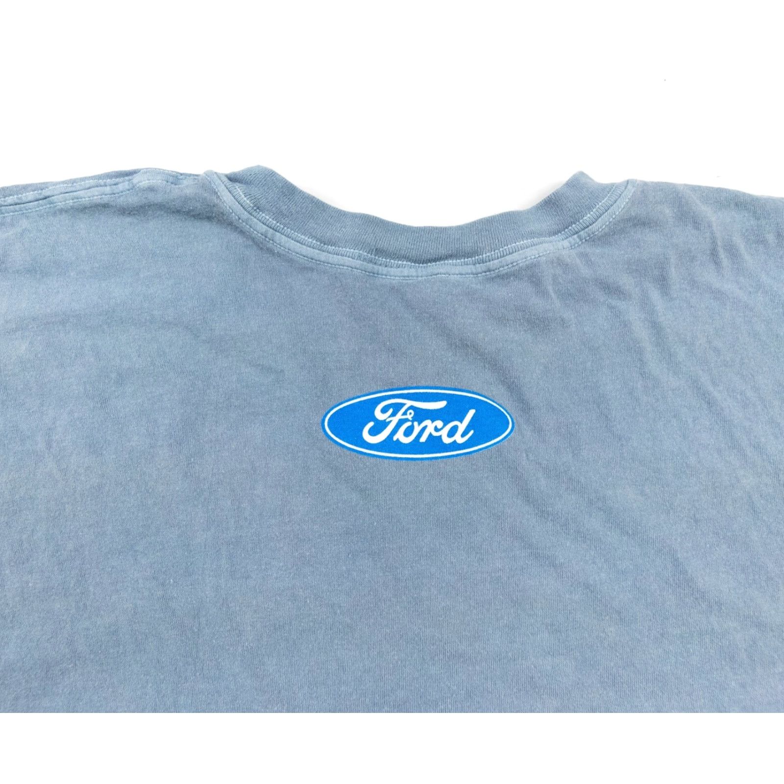 Ford VINTAGE Ford Shirt Men's XL Blue Short Sleeve T-Shirt Cars 90s 2000s The Experience Logo Tee Mens Size US XL / EU 56 / 4 - 5 Thumbnail