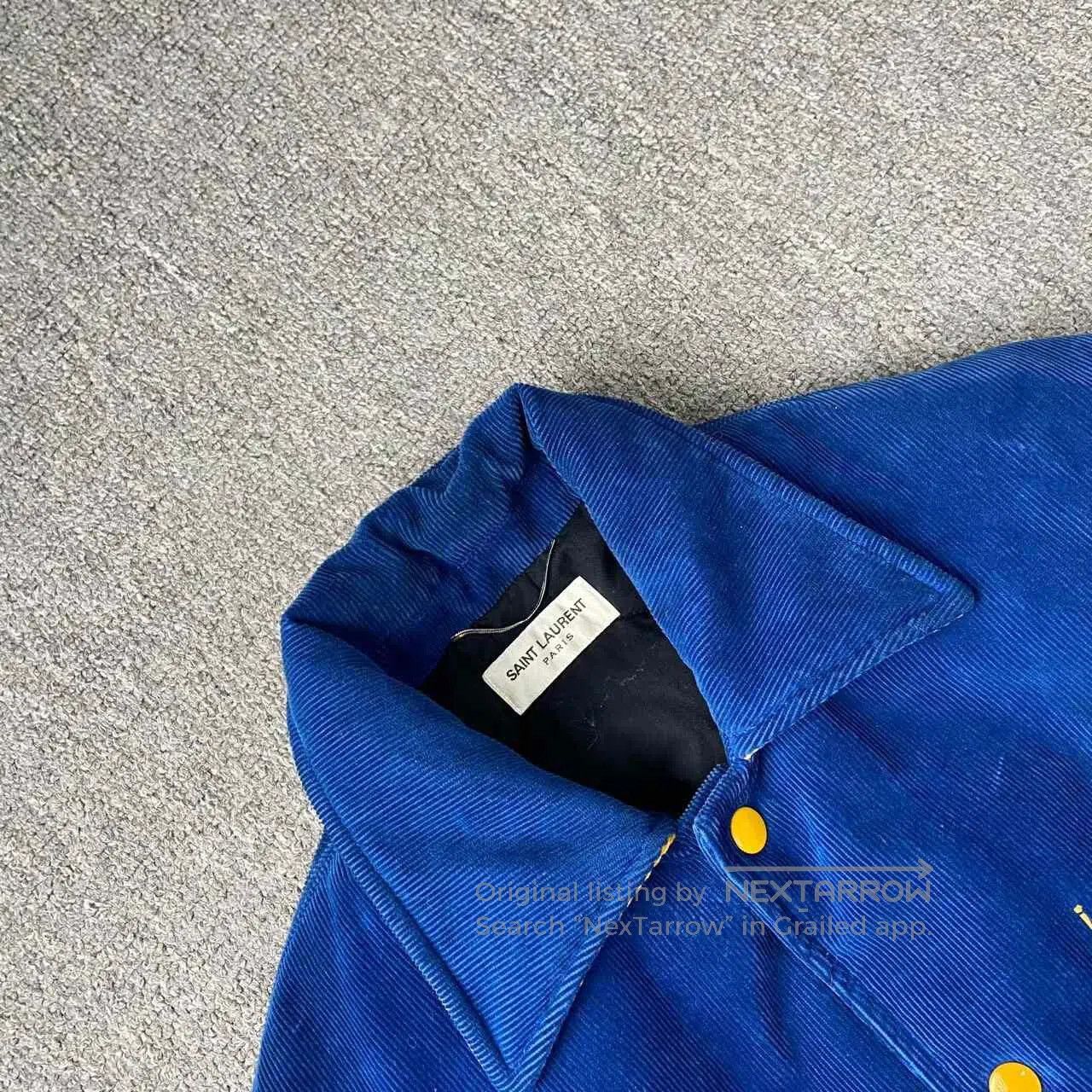 Saint Laurent Paris Saint Laurent Colorblock Corduroy Jacket. Size US S / EU 44-46 / 1 - 4 Thumbnail