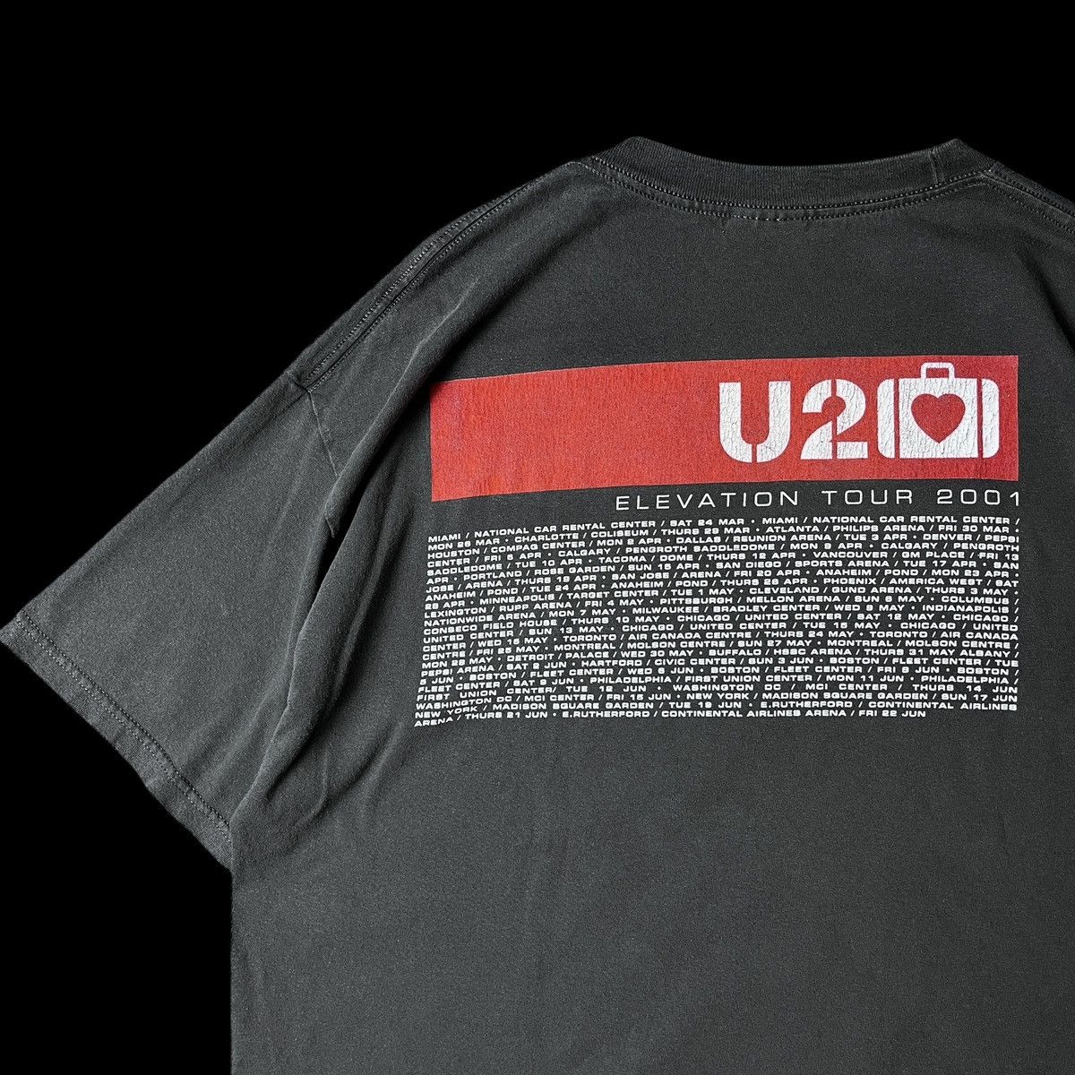 Vintage U2 — Elevation Tour 2001 Size US XL / EU 56 / 4 - 4 Thumbnail