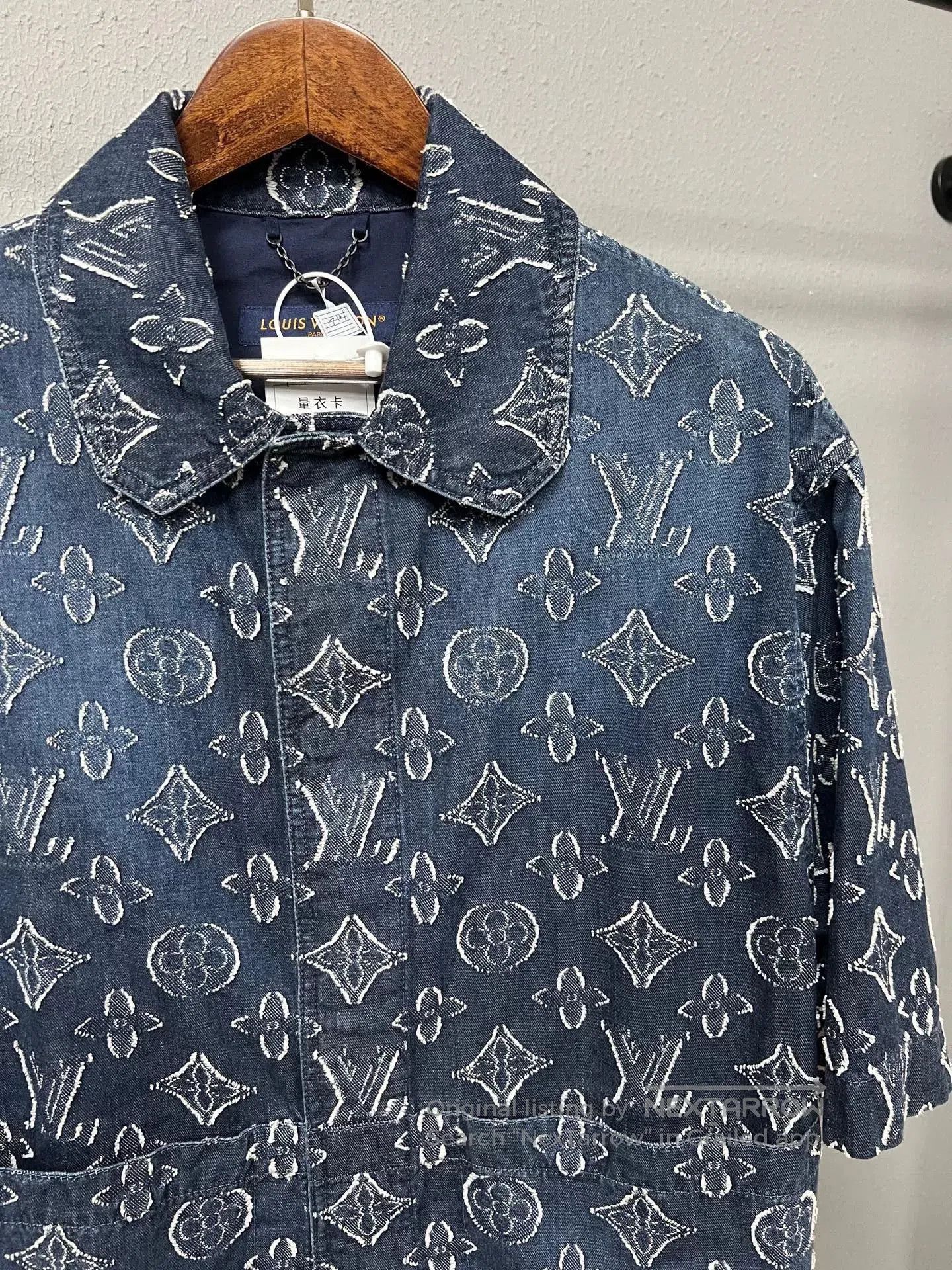 Louis Vuitton louis vuitton monogram denim short sleeve shirt. Size US L / EU 52-54 / 3 - 3 Thumbnail