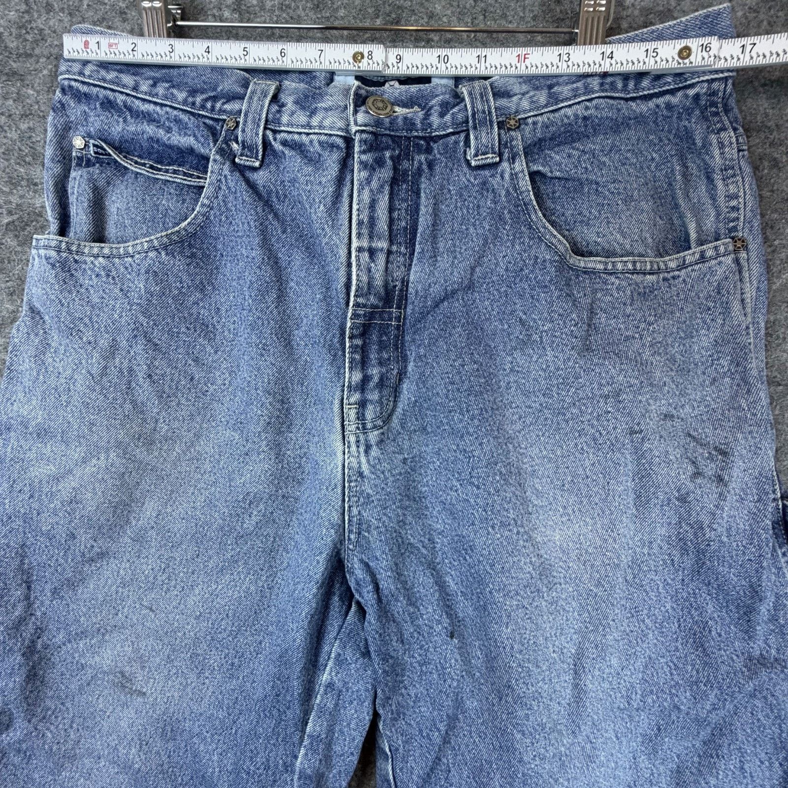 Southpole Vintage Y2K SouthPole Baggy Jean Shorts 36 Skater Streetwear Size US 36 / EU 52 - 3 Thumbnail