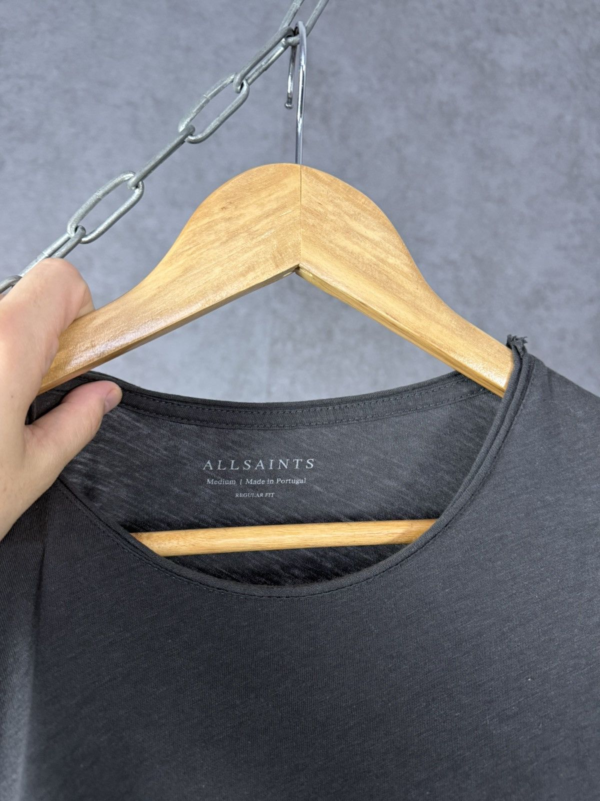 Allsaints × Designer Allsaints designer center logo tee Size US M / EU 48-50 / 2 - 3 Thumbnail
