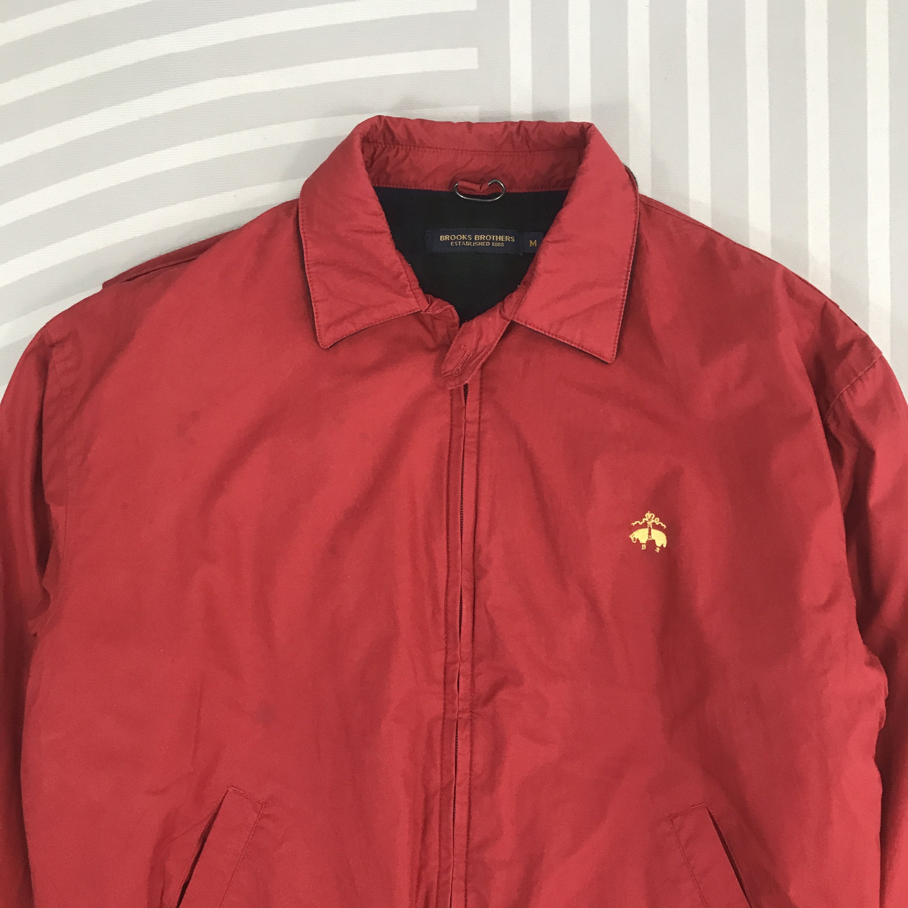 Brooks Brothers × Vintage Vintage Brooks Brothers balance Zipper Jacket Size US M / EU 48-50 / 2 - 2 Thumbnail