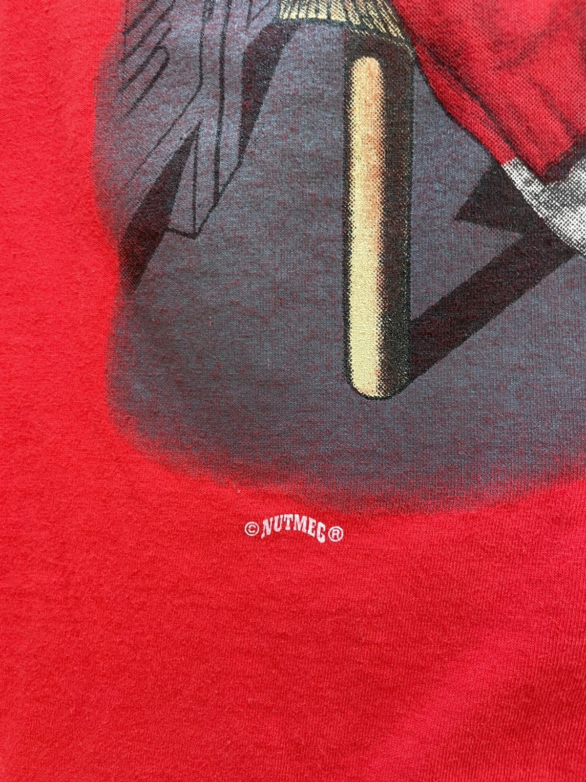 Nutmeg Lee Sport Nutmeg Detroit Red Wings VTG 90s Locker Room XL Size US XL / EU 56 / 4 - 10 Thumbnail