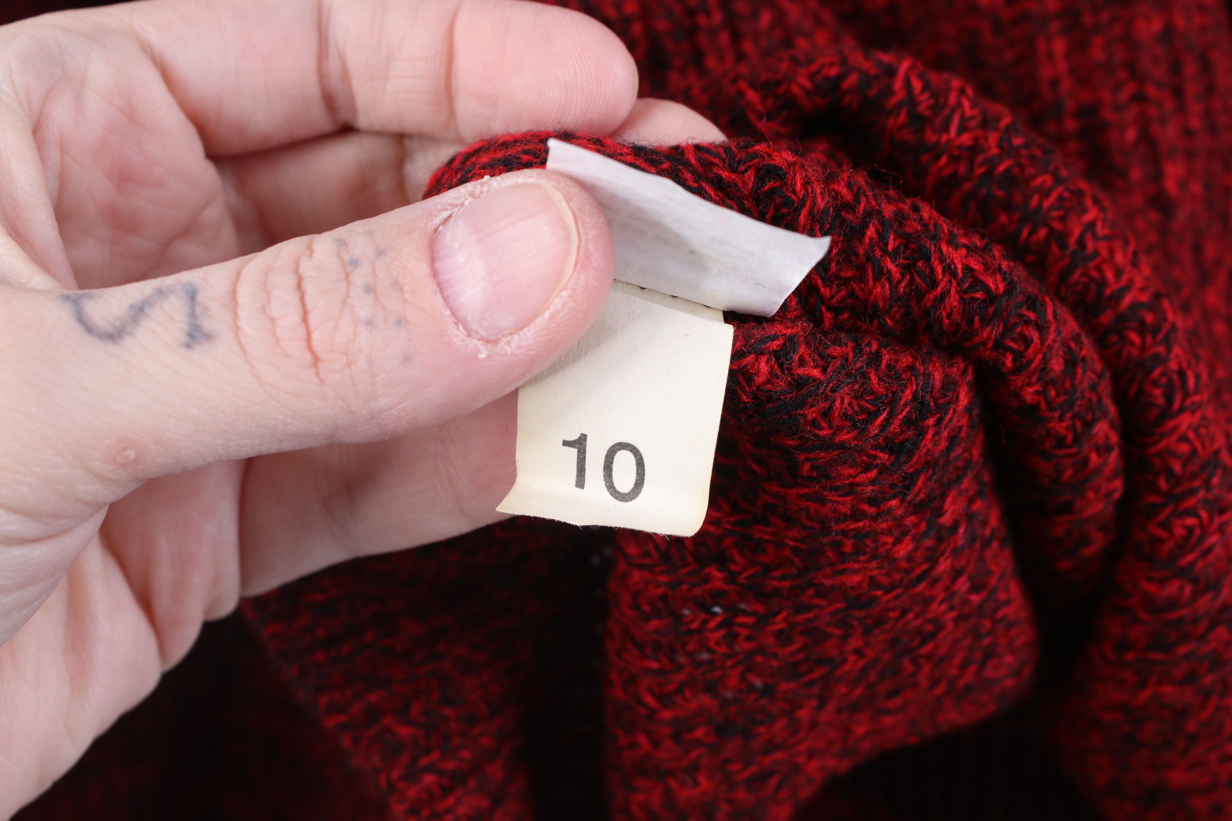 Vintage Vintage 80s 90s Streetwear Knit Crewneck Sweater USA Red Size S / US 4 / IT 40 - 7 Thumbnail