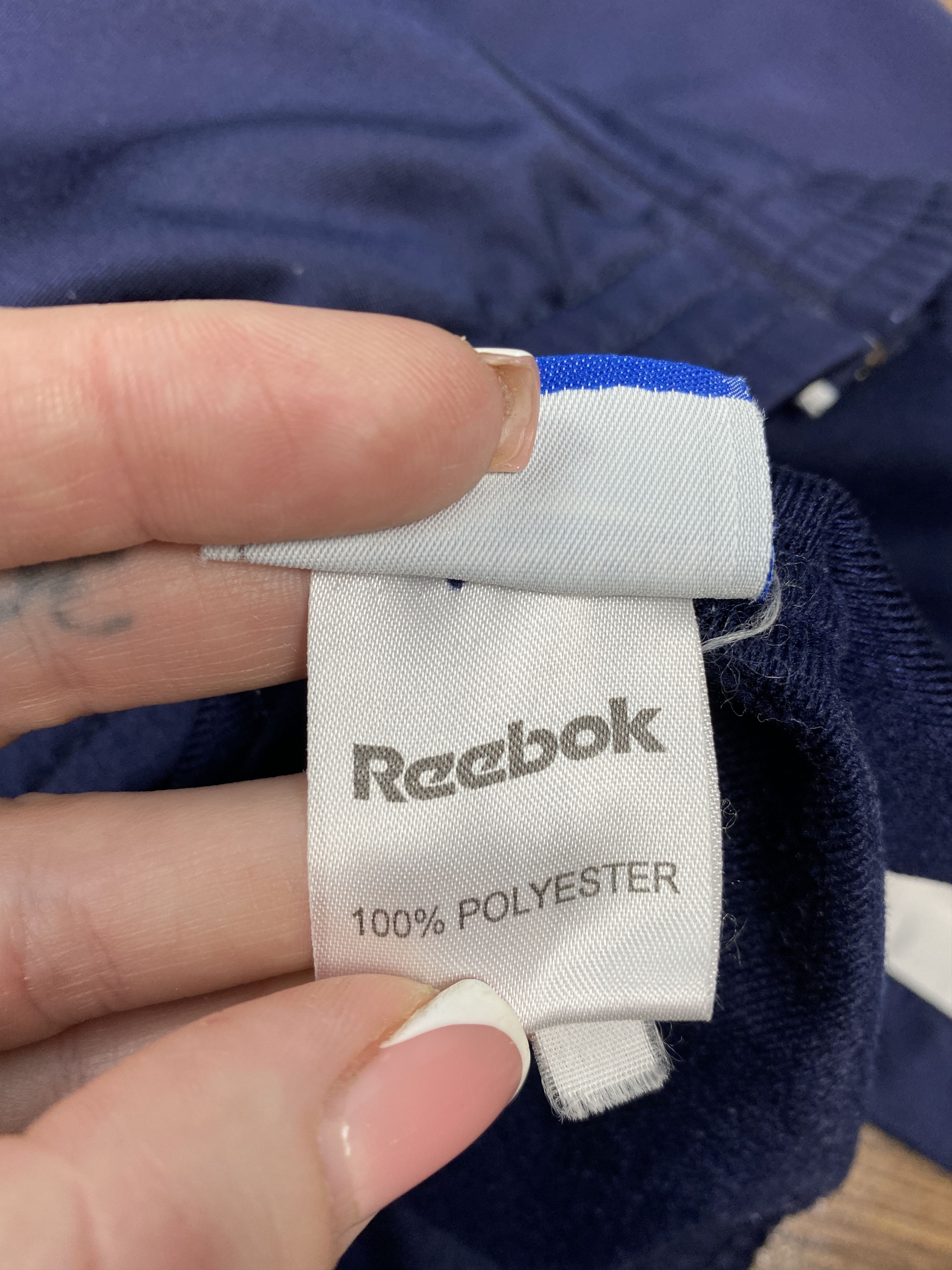 Reebok Reebok Vintage Mens Track Top Jacket Size US S / EU 44-46 / 1 - 11 Thumbnail
